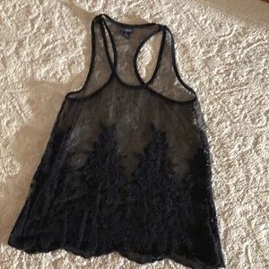Lace tank